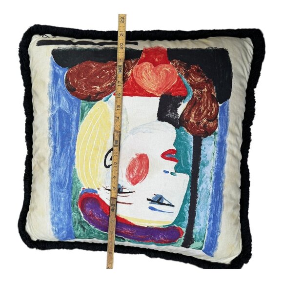 Pablo Picasso Femme Sur Beret Mauve Marie Therese Walter Decorative Pillow 21" - Picture 2 of 6